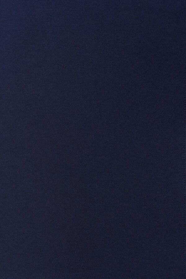 Stretch Pencil Skirt In Navy - Image 9