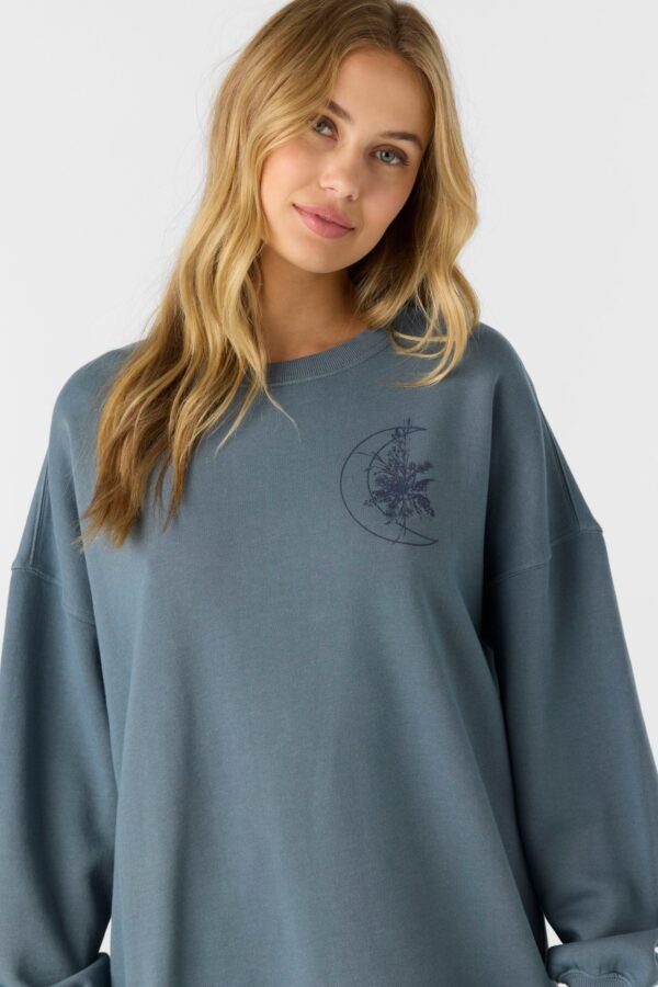 CREWNECK OVERSIZED-FIT FLEECE PULLOVER - Image 7